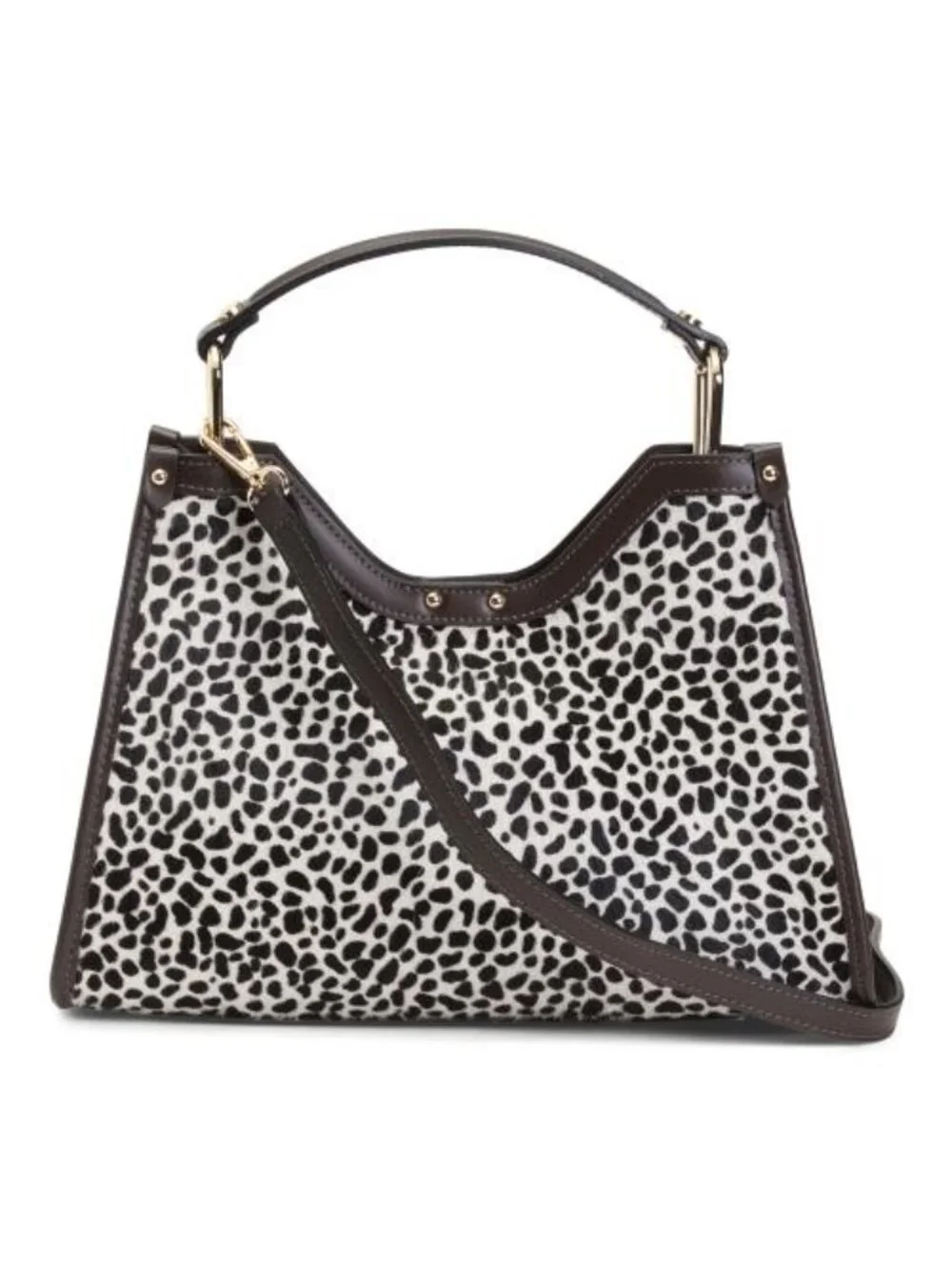 CHEVAL Made In Italy Leather Structured Satchel